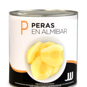 Pera en almíbar JJJ 3 kg lata
