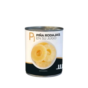 Piña en su jugo JJJ 1 kg lata