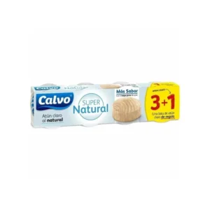 Calvo Atún Supernatural pack 3+1 (4x65 g)