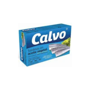 Calvo Sardinas aceite oliva con atún y verduras 120 g
