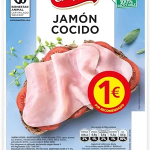 Campofrio Jamón cocido lonchas