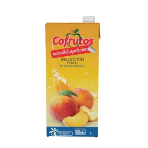 Cofrutos Zumo Melocotón en Brik 1 Litro (x12)