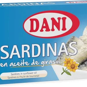 Dani Sardinas aceite girasol 120 g