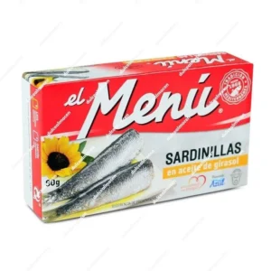 El Menu Sardinillas aceite girasol 90 g
