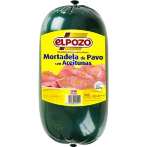 El Pozo Mortadela pavo olivas 3,5 kg