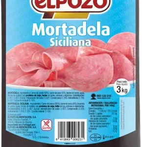 El Pozo Mortadela siciliana 3x5 kg