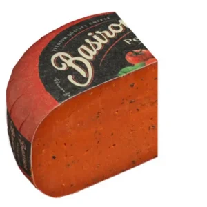 Queso Gouda Pesto Rojo 1/4 pieza 1,2 kg aprox.