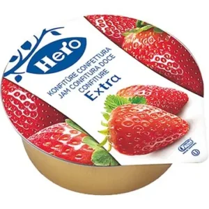 Mermelada Fresa Hero 120 porciones 25 g