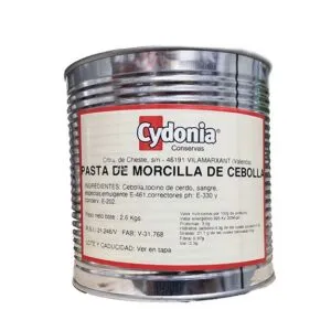 Morcilla de Cebolla en Lata Cydonia 3 kg