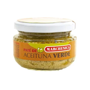 Paté olivas verdes tarro 120 g Marchenica
