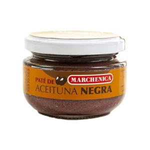 Paté olivas negras tarro 120 g Marchenica